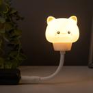 Luz Noturna Led Bebê USB Controle Remoto Dimerizável