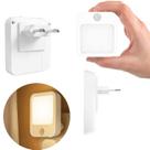 Luz Noturna LED com Sensor de Presença e Brilho Ajustável Luz Noturna LED com Sensor de Presença e Brilho Ajustável