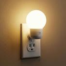 Luz Noturna LED de Dupla Temperatura de Cor, Plug-in, 1 W