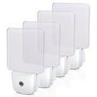 Luz noturna LED DEWENWILS Plug-in com sensor de luz, pacote com 4