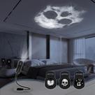 Luz Noturna LED Em Forma De Caveira Com Design De Padrões Alternáveis 1+3, Presente De Halloween, Luz Noturna LED Em Forma De Caveira Com Design De Padrões Alternáveis 1+3, Presente De Halloween,