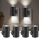 Luz Noturna LED TSEXES Regulável Plug-in 5000K 200LM Pacote com 4