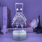 Luz noturna Littles Nightmares Monos LED 3D com mudança de cor