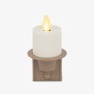 Luz noturna Luminara Flameless Candle Timeless Taupe