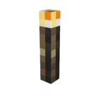 Luz noturna Minecraft Brownstone LED USB recarregável