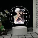 Luz noturna Satoru Gojo Jujutsus Kaisens Led Itadori Yuji