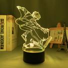 Luz noturna SK Infinitys Snows LED 3D que muda de cor para crianças
