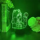 Luz noturna USB Identity V Mercenary Edamame Brown Bear