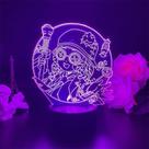 Luz noturna USB Identity V Perfumer Red Lily Prophet Jack Fo