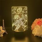 Luz noturna USB Jojo's Bizarre Adventure Stone Ocean Jolyne