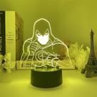Luz noturna USB Moon Knight 3D Stand acrílico ABS 5V