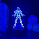 Luz noturna USB Noah Ultraman 3D acrílico ABS para crianças Luz noturna USB Noah Ultraman 3D acrílico ABS para crianças