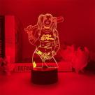 Luz noturna USB Suicide Squad Harleys Quinn 3D Illusion