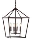 Luz pendente JONATHAN Y JYL7437A Lanterna Pagoda LED de 40 cm