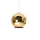 Luz pendente TQQT Creative Plating Ball, vidro redondo, 15 cm Luz pendente TQQT Creative Plating Ball, vidro redondo, 15 cm