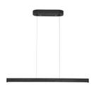 Luz pendente YISDESIGN Black Wood Linear 19W LED regulável Luz pendente YISDESIGN Black Wood Linear 19W LED regulável
