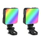 Luz Portatil De Vídeo LED Para Câmera De Celular Com Painel De Preenchimento 2700K-5600K