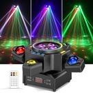 Luz principal de movimento de palco Gdjrttk 120W RGBW Beam/Wash
