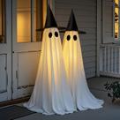Luz remota USB LinkCute de 5" da Halloween Ghost Decorations