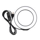 Luz Ring Light 12cm, luz de LED, com USB