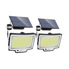 Luz Solar de Parede com Sensor de Movimento - 318 LEDs Super Brilhantes - IP65 à Prova D'Água