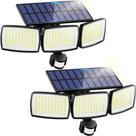 Luz Solar Exterior con Inundación AIXPI 240 LED 3000mAh IP65
