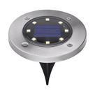 Luz Solar Exterior Disco BLACK+DECKER Paquete de 8 Resistente al Clima