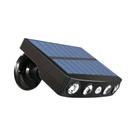 Luz Solar Externa Com Sensor De Movimento 4 LEDs Lâmpada À Prova d'Água Para Decoração De Jardim E