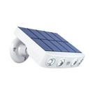 Luz Solar LED Com Sensor De Movimento Para Exterior, À Prova d'Água, 3 Modos, Lâmpada De Rua,
