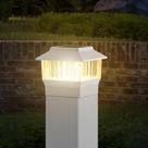 Luz Solar para Capuchón de Poste MOON-DE-AGE 50 Lúmenes 5.7x5.7 cm Impermeable Luz Solar para Capuchón de Poste MOON-DE-AGE 50 Lúmenes 5.7x5.7 cm Impermeable