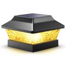 Luz Solar para Poste SIEDiNLAR 4x4 Metal à Prova d'Água com Modo Duplo