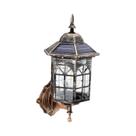 Luz Solar Retro Para Caminhos, Lâmpada Decorativa LED Para Jardim Externo Com Filamento De