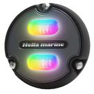 Luz subaquática Hella Marine Apelo A1 RGB 1800 lúmens preta