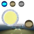 Luz Subaquática Rei Marine LED Branco Quente 6400LM 12v P/Barcos Piscina