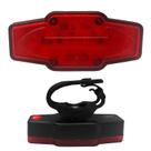 Luz Traseira Bike LED USB Recarregável com Seta H1909