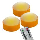 Luzes de abóbora LED QIDEA operadas por bateria com 3 unidades remotas