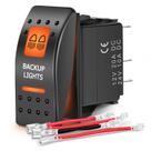 Luzes de backup Rocker Switch Nilight UTV 5 PIN SPST 12V 24V