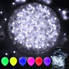 Luzes de balão LED AIKEI Cool White Mini Round 100 unidades