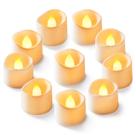 Luzes de chá LED, velas Homemory, pacote com 24 unidades, operadas por bateria Luzes de chá LED, velas Homemory, pacote com 24 unidades, operadas por bateria