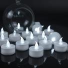 Luzes de chá LED, velas, VETOUR, sem chama, operadas por bateria x200