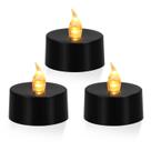 Luzes de chá sem chama KOABY, pacote com 24, amarelo quente, 3,5 cm