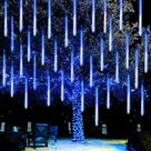 Luzes de chuva de meteoros de Natal Dazzle Bright 30cm 288 LEDs Luzes de chuva de meteoros de Natal Dazzle Bright 30cm 288 LEDs