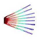 Luzes De Chuva De Meteoros LED Solares 30/50CM 8 Tubos À Prova d'Água, Luzes De Fada Para Decoração