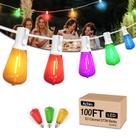 Luzes de corda ao ar livre Achin 30m Multicolor 53 LED ST38