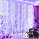 Luzes de corda de cortina inteligentes Brightown 9,8 pés 300 LED