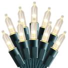 Luzes de corda de Natal FUNPENY 64m 200LED 8 modos de branco quente