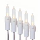 Luzes de corda de Natal LUCKY SHINE 100 LED 10,7 m, branco quente, 110 V