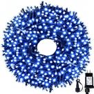 Luzes de corda de Natal MZD8391 32m 300 LED azul branco