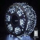 Luzes de corda de Natal Quntis 164 pés 2000 LED Cluster White