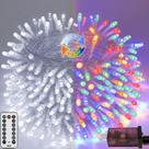 Luzes de corda de Natal SANJICHA 100 LED com mudança de cor de 10 m